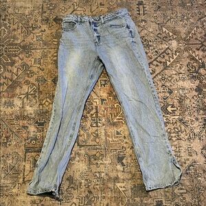 Fashion Nova Light Blue Flare Jeans
